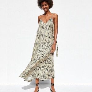 Zara Tie Dye Maxi Dress